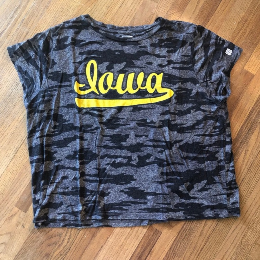 Iowa Hawkeye Baseball Tee